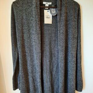 NWT G. H. Bass & Co. Grey Cardigan XS